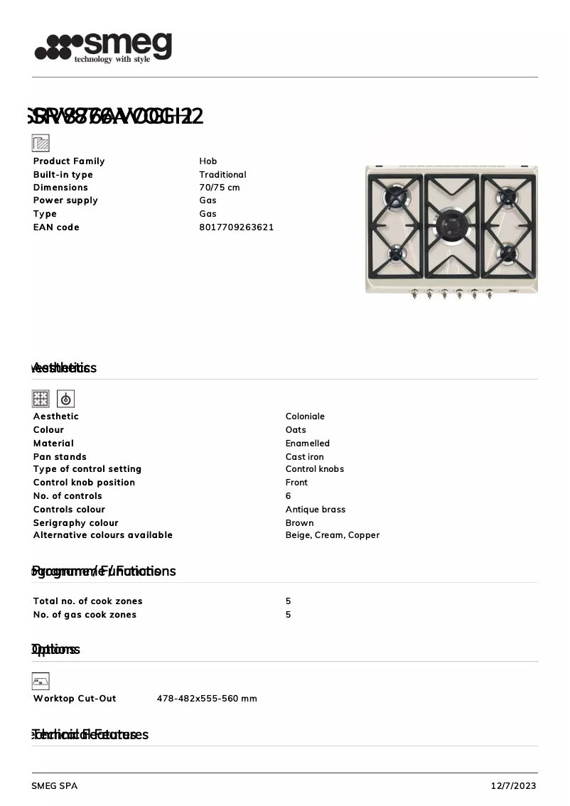 Image de la première page du manuel de l'appareil SRV876AVOGH2