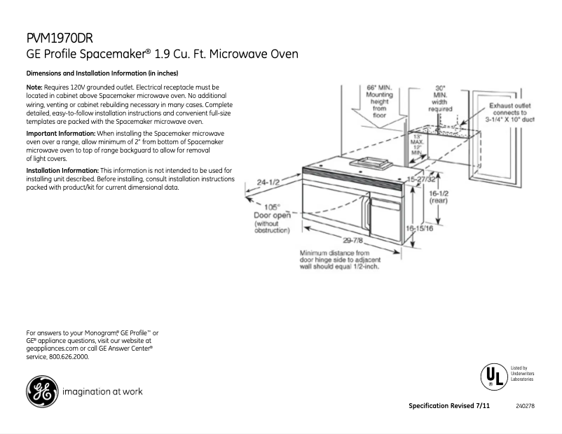 Image de la première page du manuel de l'appareil PVM1970DRBB