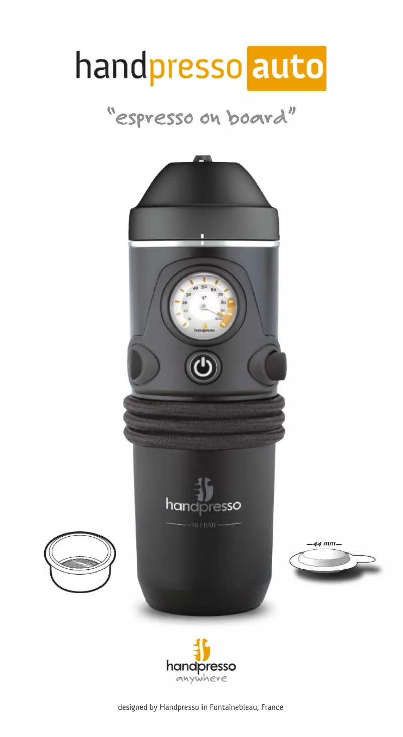 Page n°1 - Manuel utilisateur Handpresso Auto