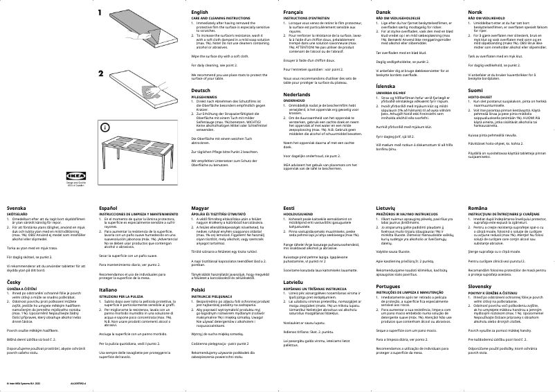 Image de la première page du manuel de l'appareil TUNSTA 502.995.02