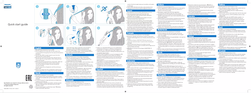 Page n°1 - Guide de démarrage rapide Philips SenseIQ BHB887