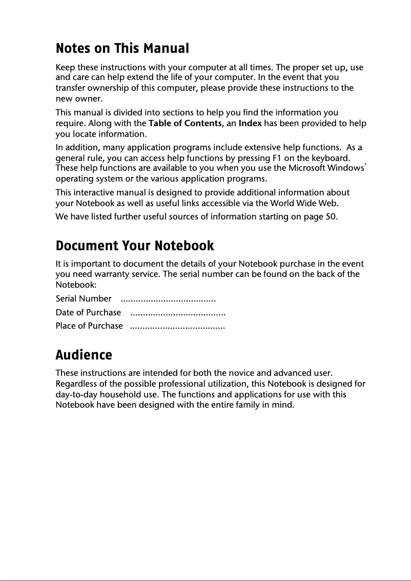 Page 1 de la notice Manuel utilisateur Medion AKOYA MINI E1217 (MD 97274)