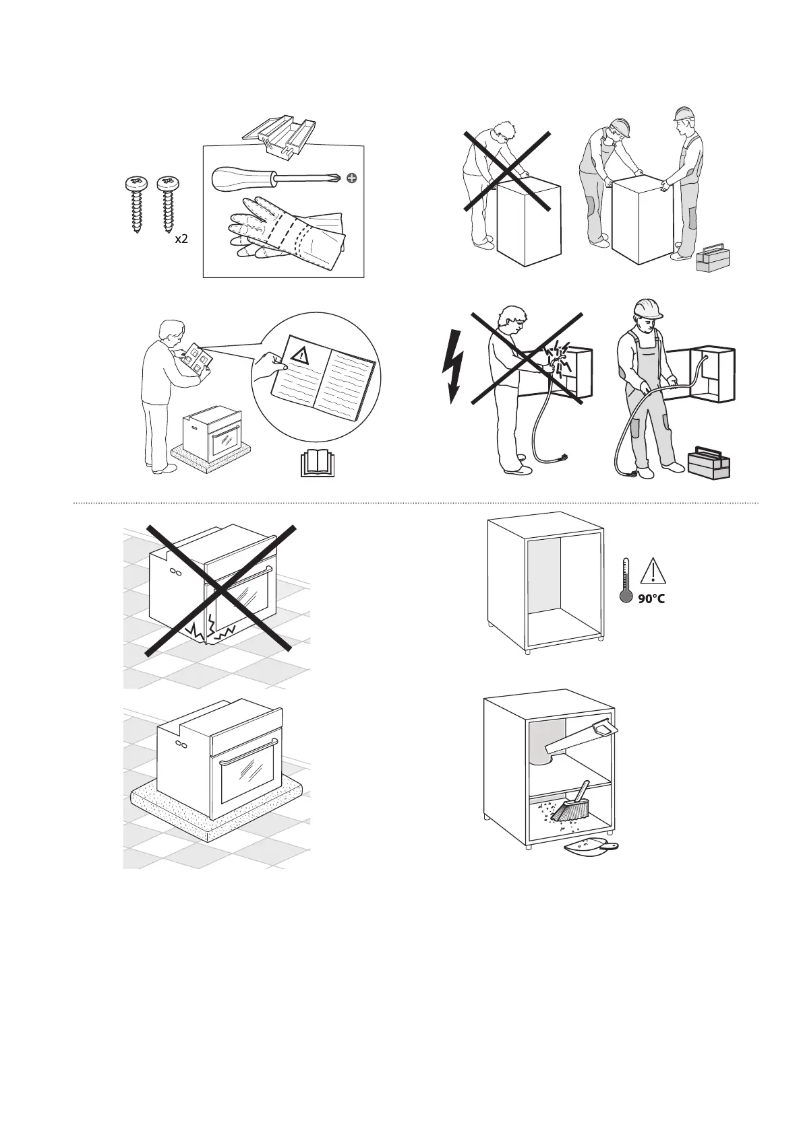 Page n°1 - Instructions de sécurité Whirlpool OAKZ9 7921 CS IX