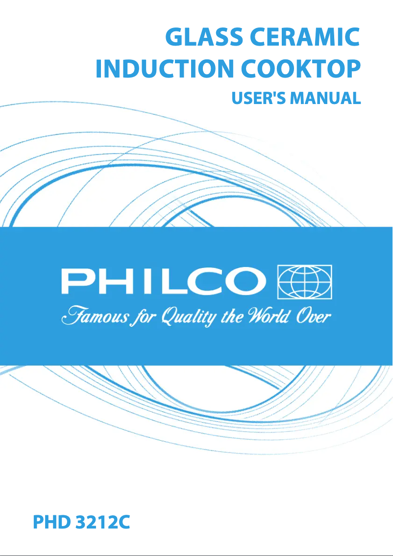 Page n°1 - Manuel utilisateur Philco PHD 3212 C