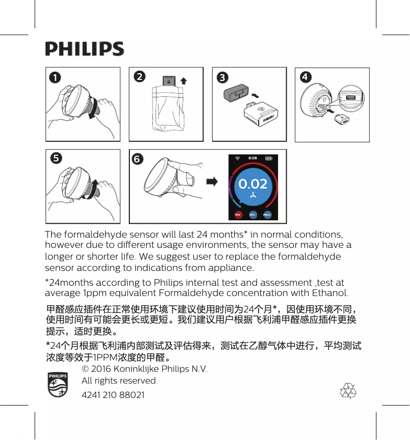 Page n°1 - Guide de démarrage rapide Philips AS3505