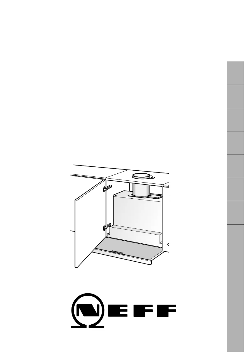 Page 1 de la notice Manuel utilisateur Neff D4692X0GB