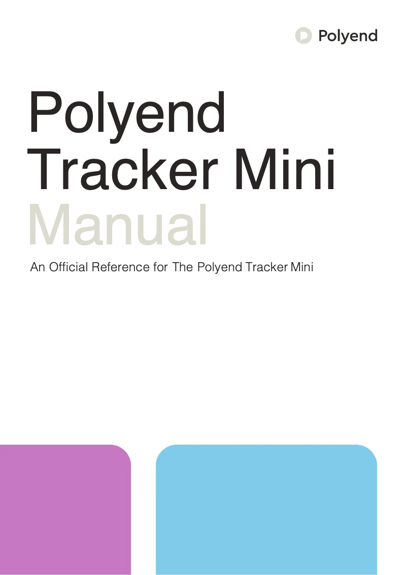 Page 1 de la notice Manuel utilisateur Polyend Tracker Mini