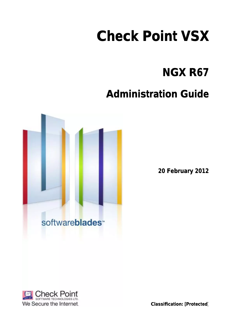 Page 1 de la notice Manuel utilisateur Check Point VSX-1 11270 VSLS