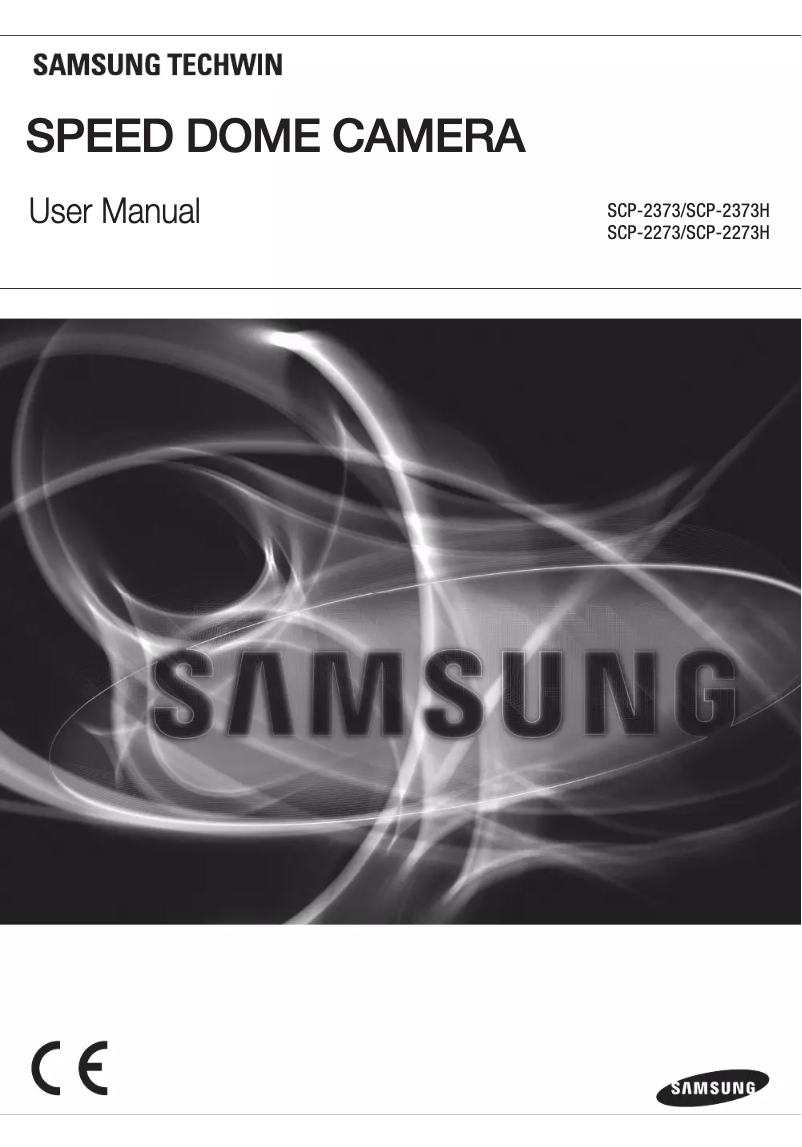 Page n°1 - Manuel utilisateur Hanwha SCP-2273