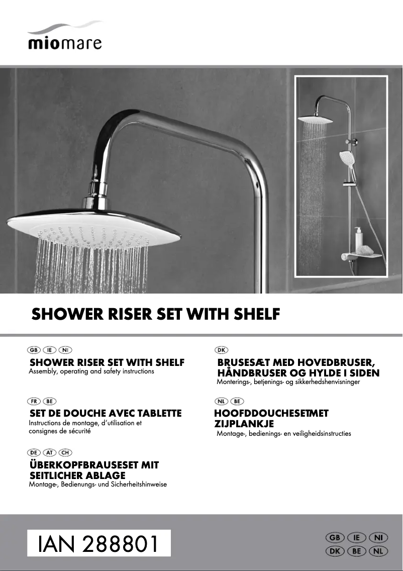 Image de la première page du manuel de l'appareil IAN 288801