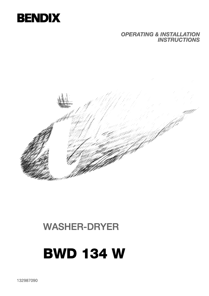Page n°1 - Manuel utilisateur Bendix BWD134W