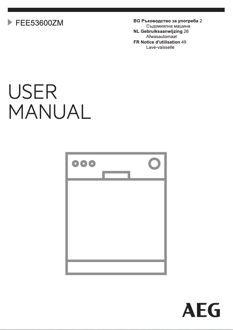 Image de la première page du manuel de l'appareil FEE53600ZM