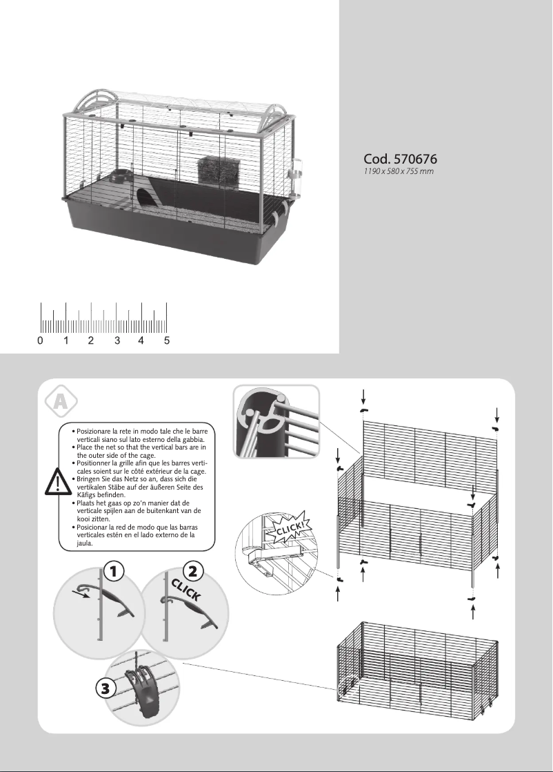 Image de la première page du manuel de l'appareil Casita 120H