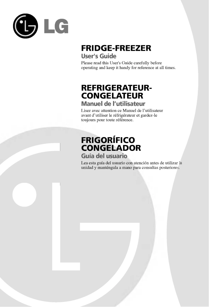 Image de la première page du manuel de l'appareil GR-439BCA