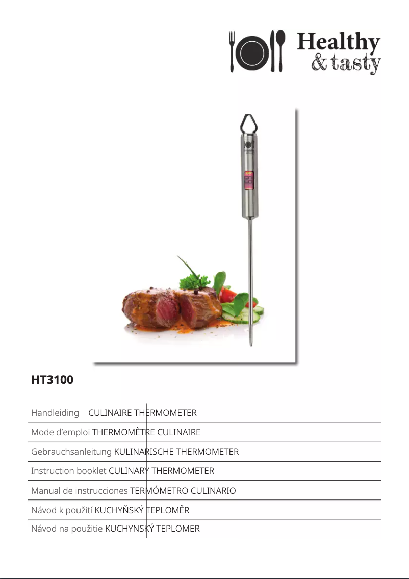 Page n°1 - Manuel utilisateur Domo HT3100