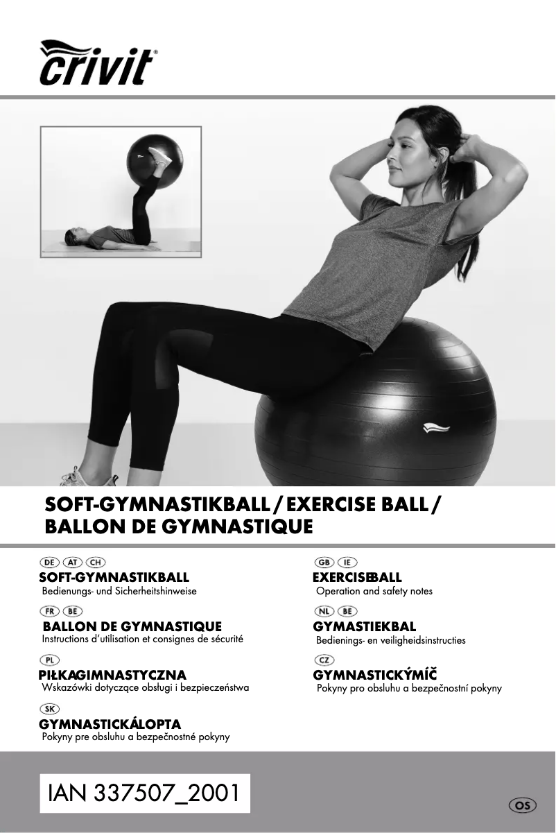 Page n°1 - Manuel utilisateur Crivit HG05430