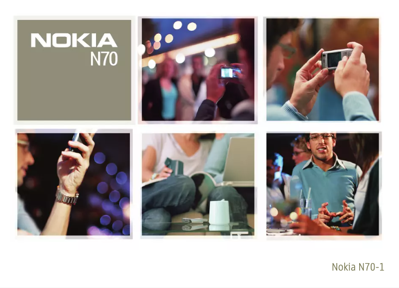 Image de la première page du manuel de l'appareil N70