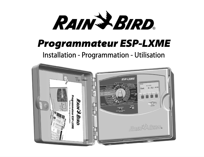 Página 1 del manual Manual de usuario Rain Bird ESP-LXME