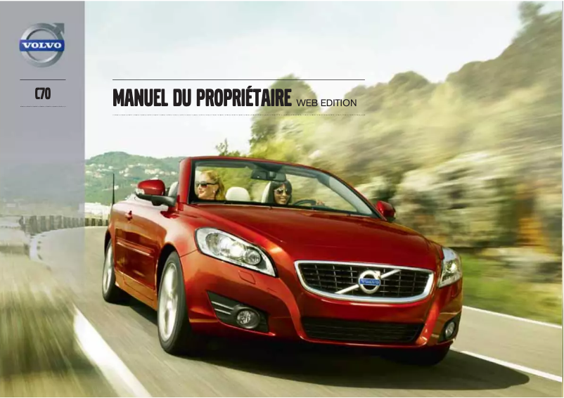 Page 1 de la notice Manuel utilisateur Volvo C70 (2013)
