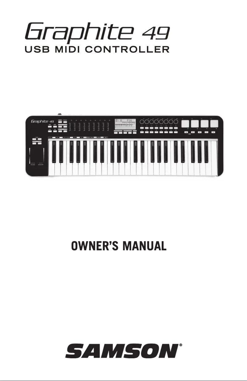 Image de la première page du manuel de l'appareil Graphite 49