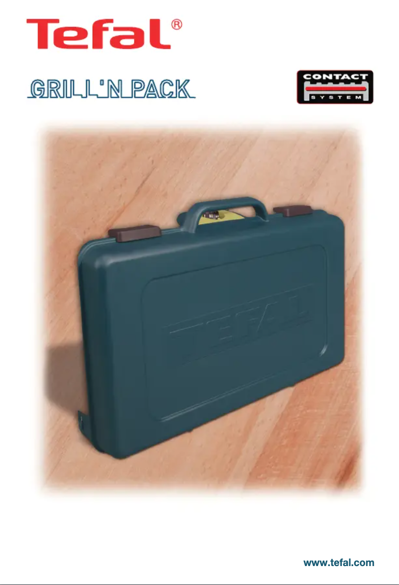 Image de la première page du manuel de l'appareil Gill 'n pack BG7030