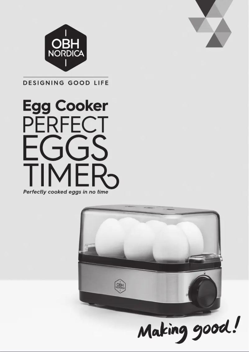 Página 1 del manual Manual de usuario OBH Nordica Easy Eggs