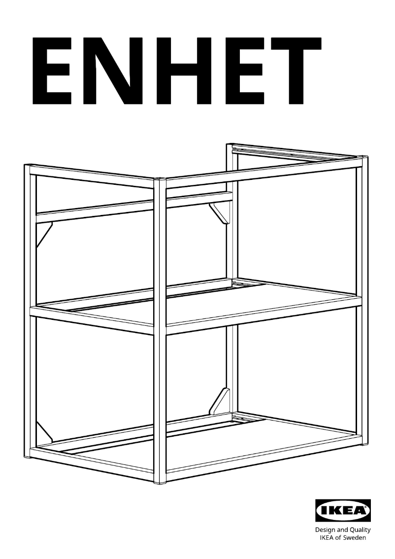 Image de la première page du manuel de l'appareil ENHET 204.816.25