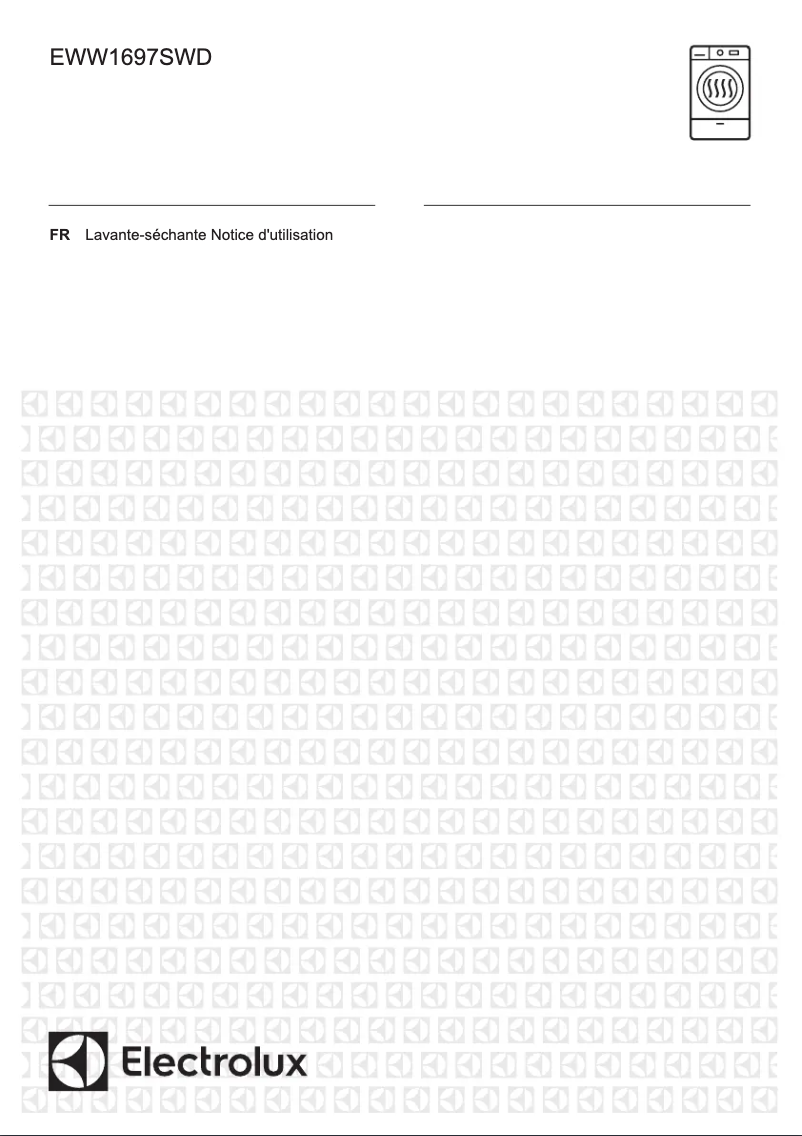 Page 1 de la notice Manuel utilisateur Electrolux EWW1697SWD