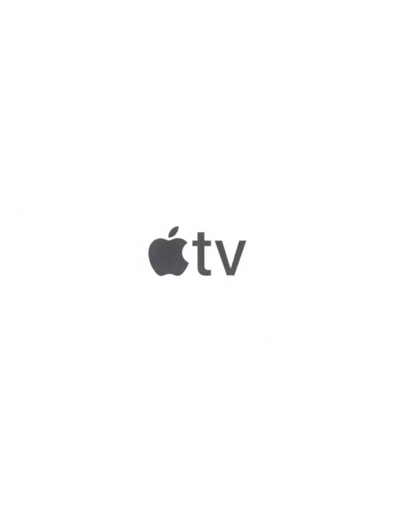 Page 1 de la notice Manuel utilisateur Apple TV 4K (2021)