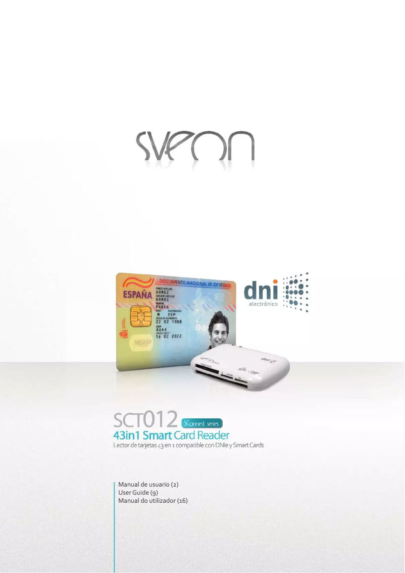 Page n°1 - Manuel utilisateur Sveon SCT012