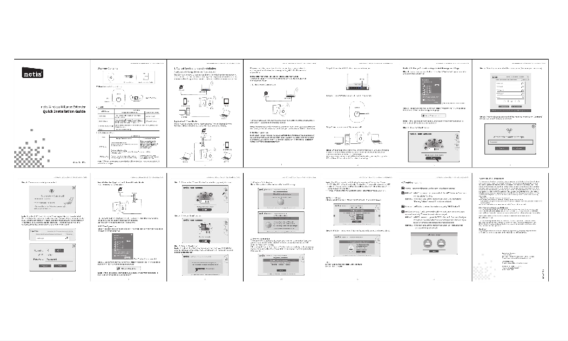 Page n°1 - Manuel utilisateur Netis E1+