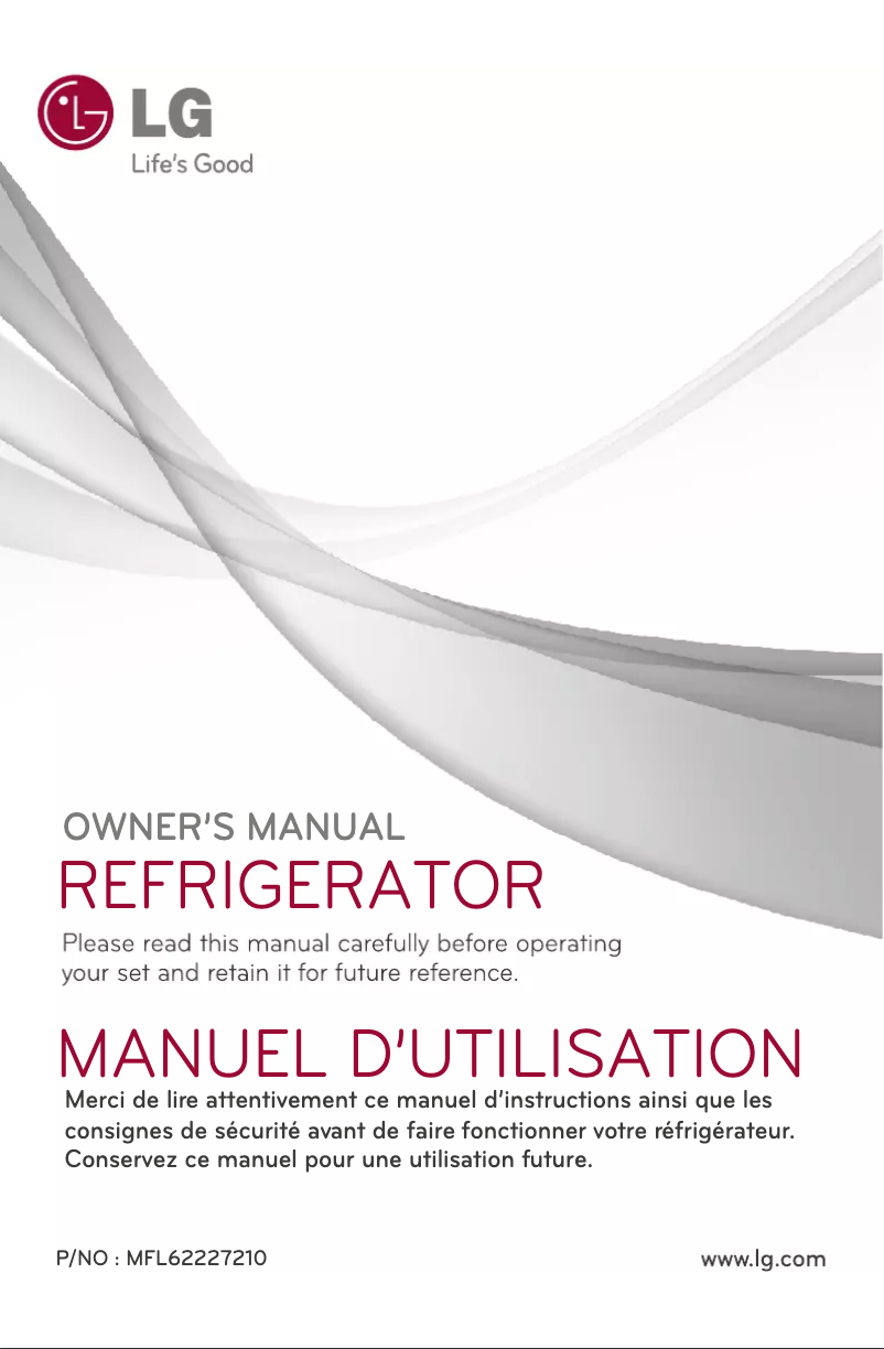 Image de la première page du manuel de l'appareil GL-E180RPVC