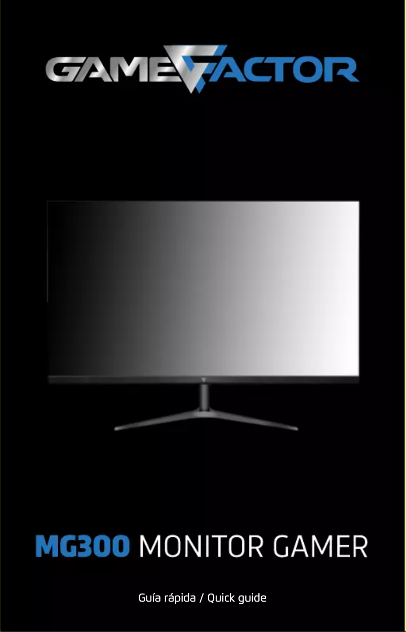 Image de la première page du manuel de l'appareil MG300