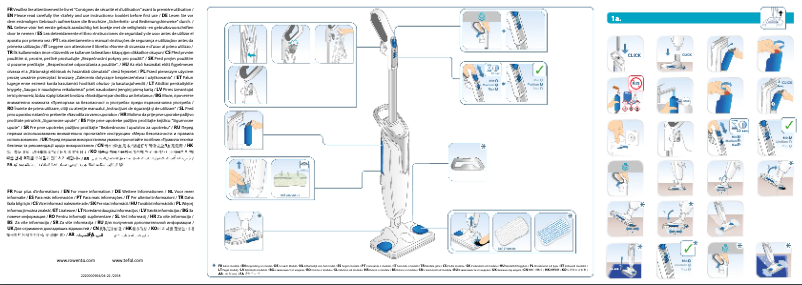 Page 1 de la notice Manuel utilisateur Rowenta RY6535