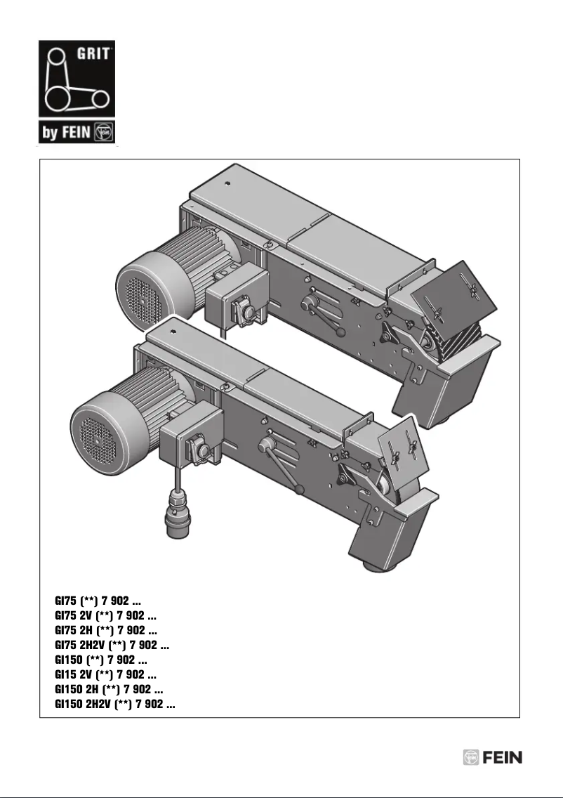 Page n°1 - Manuel utilisateur Fein GRIT GILS