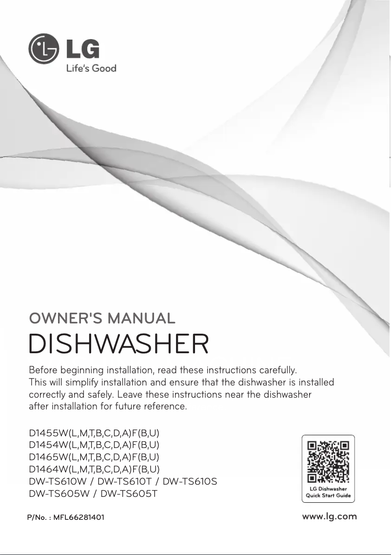 Page 1 de la notice Manuel utilisateur LG LD-5421ST