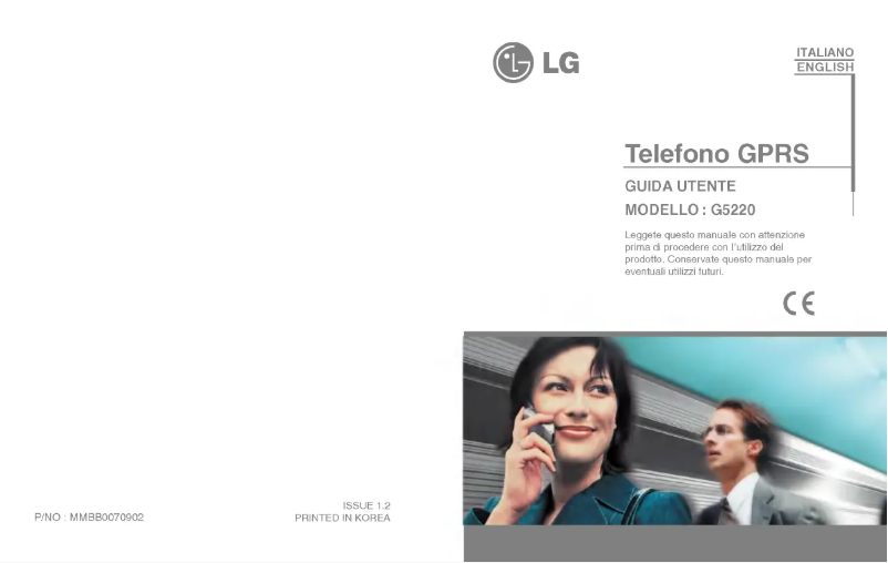 Image de la première page du manuel de l'appareil G5220