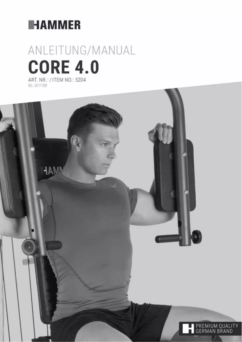 Image de la première page du manuel de l'appareil Core 4.0