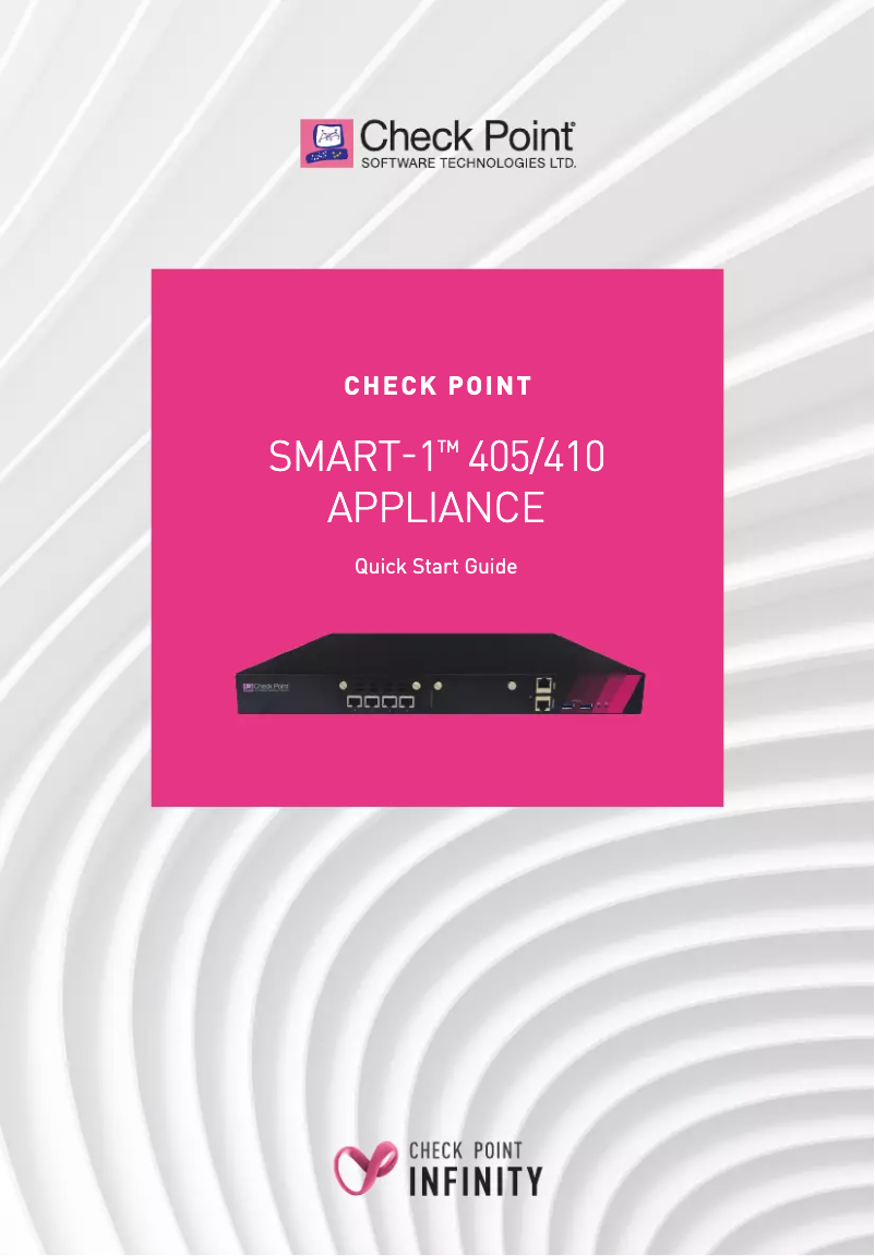 Image de la première page du manuel de l'appareil Smart-1 405