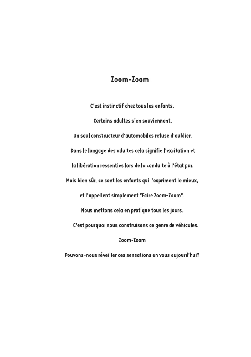 Page 1 de la notice Manuel utilisateur Mazda CX-3 (2017)