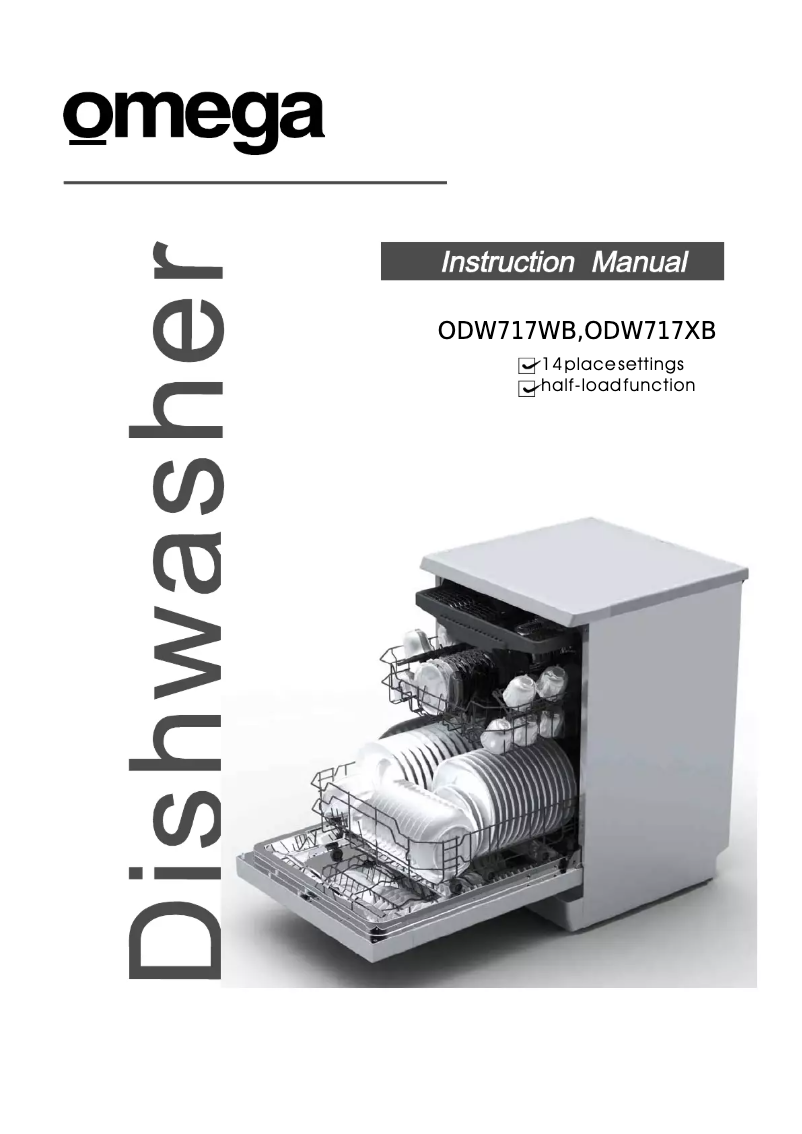 Page n°1 - Mode d'emploi Omega ODW717XB