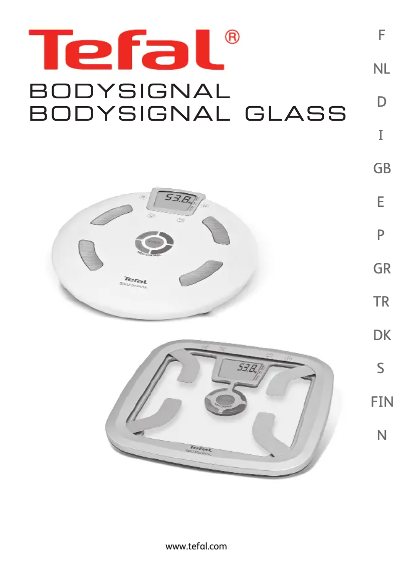 Page n°1 - Manuel utilisateur Tefal Bodysignal BM3100