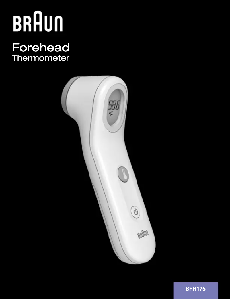 Página 1 del manual Manual de usuario Braun BFH175