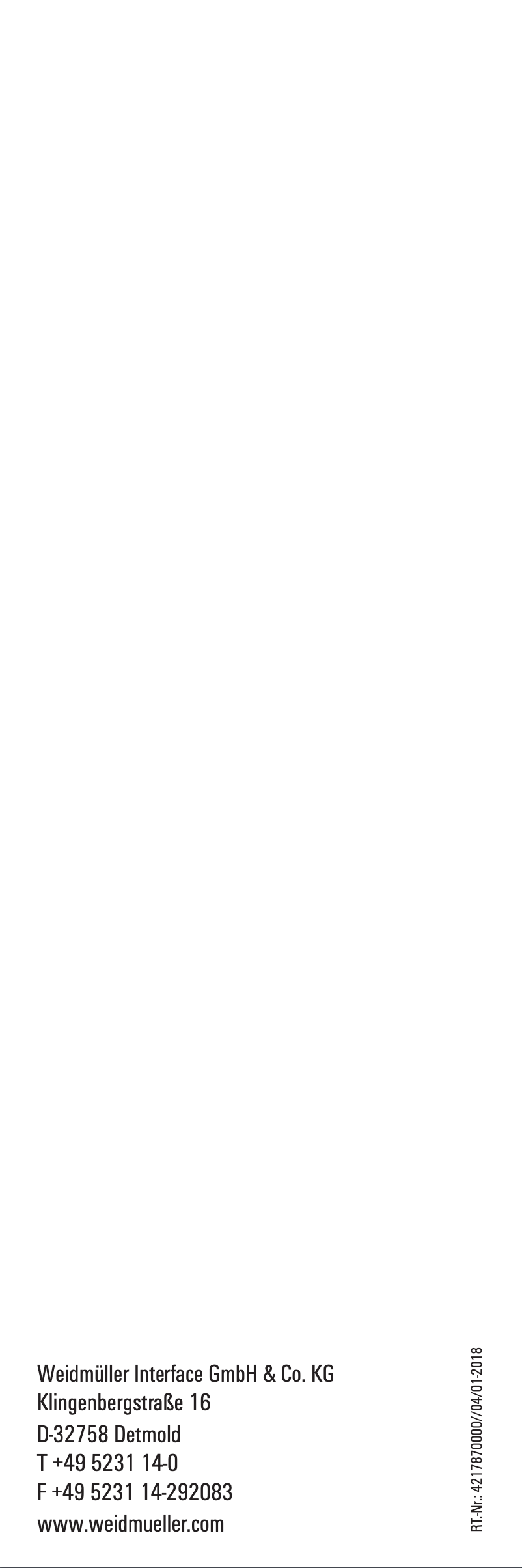 Page 1 de la notice Manuel utilisateur Weidmüller DMS 3