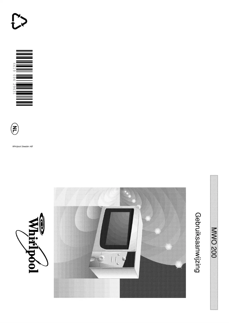 Image de la première page du manuel de l'appareil MWO 200