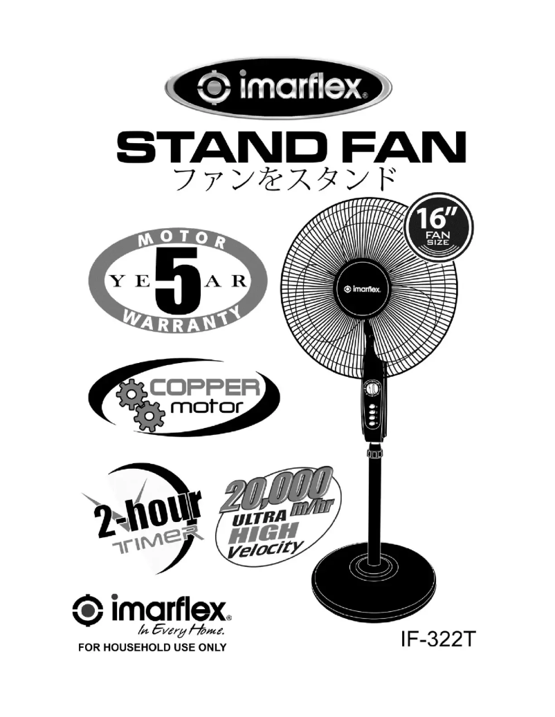 Página 1 del manual Manual de usuario Imarflex IF-322T