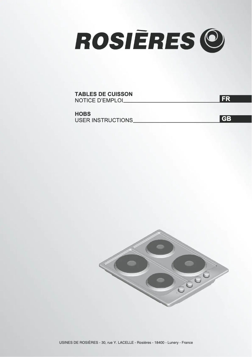 Image de la première page du manuel de l'appareil RTL 604 FA