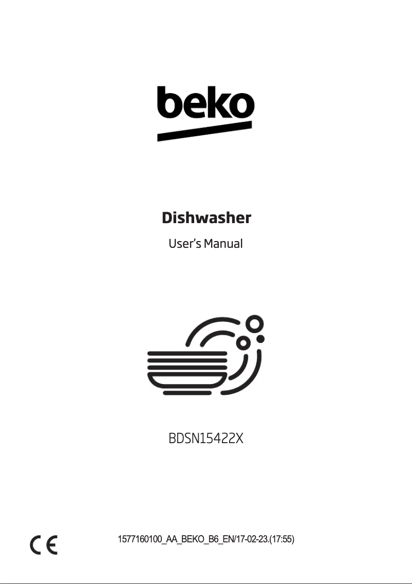 Page 1 de la notice Manuel utilisateur Beko BDSN15422X