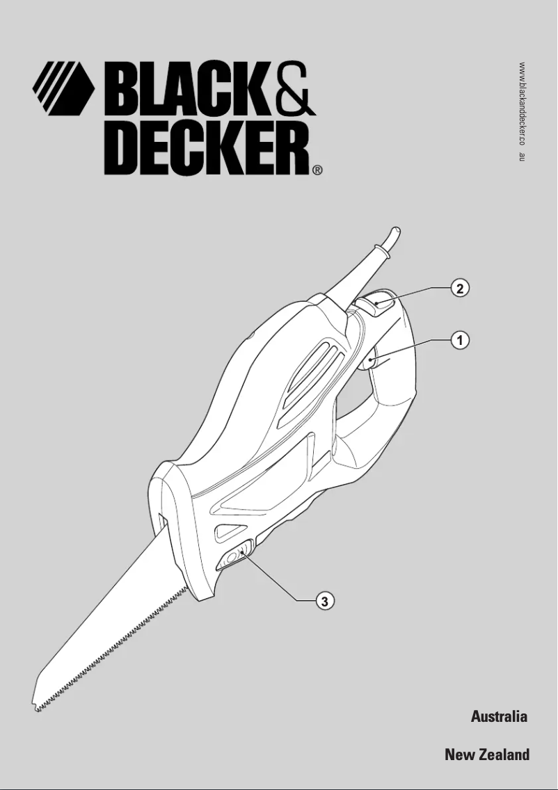 Page 1 de la notice Manuel utilisateur Black & Decker KS880EGT