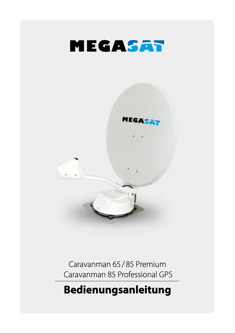 First page image of the manual for Caravanman 85 Premium